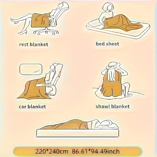 Heavy Sherpa Fleece Blanket - image 2