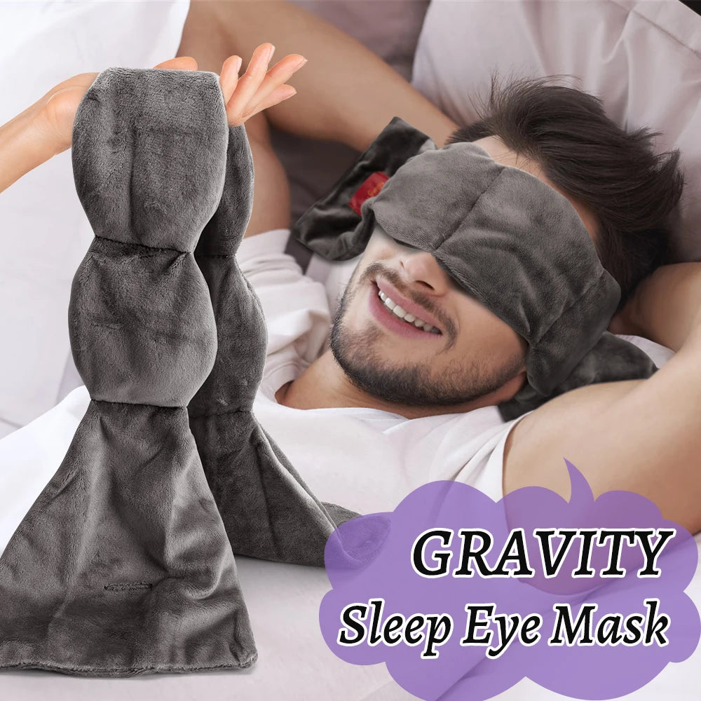 Weighted Eye Mask  Light Blocking good for travel - image 4