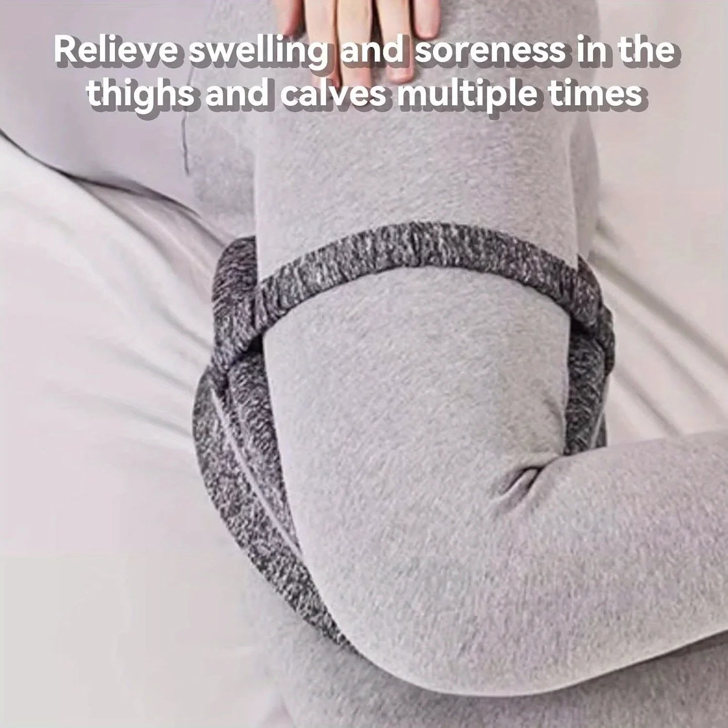 Memory Foam Knee Pillow with Side Sleeper Support - image 12