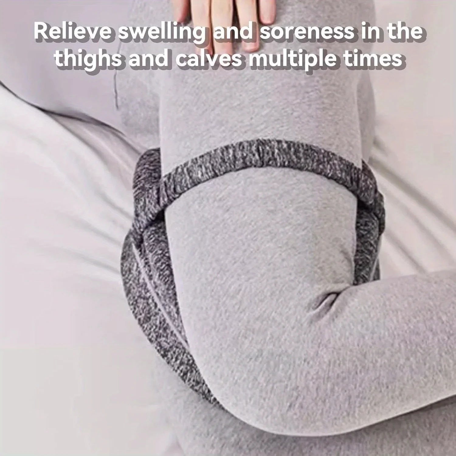Memory Foam Knee Pillow with Side Sleeper Support - image 12