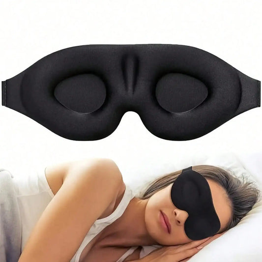3D Sleep Mask  Light Blocking and Breathable - image 1