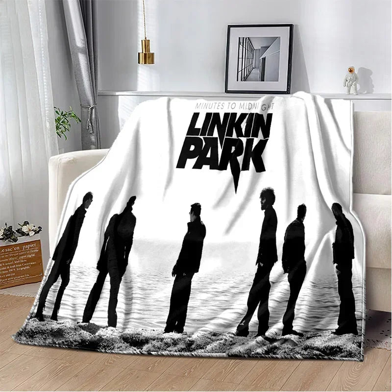 Retro Rock Band Park Soft Blankets - Linkin Park - image 24