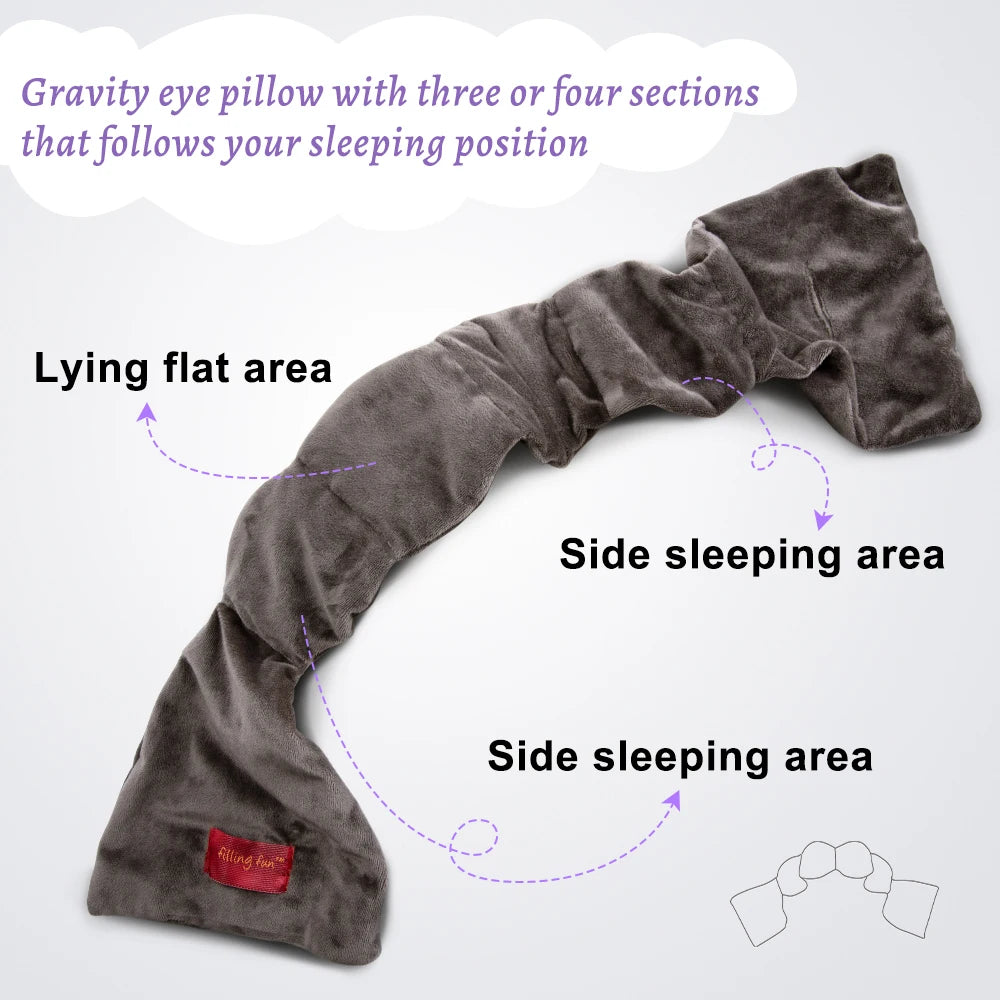 Weighted Eye Mask  Light Blocking good for travel - image 7