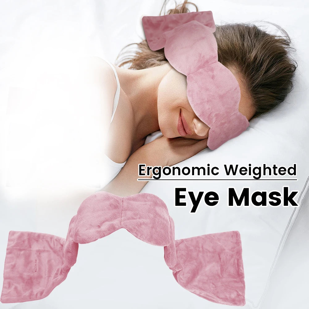 Weighted Eye Mask  Light Blocking good for travel - image 5