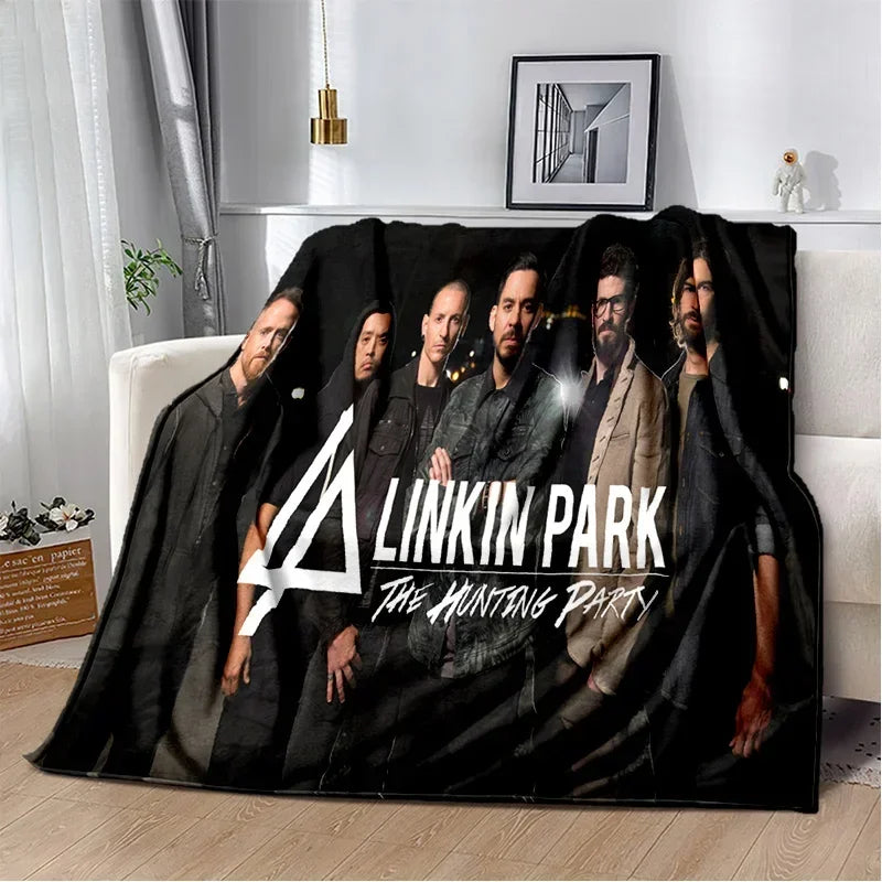 Retro Rock Band Park Soft Blankets - Linkin Park - image 23