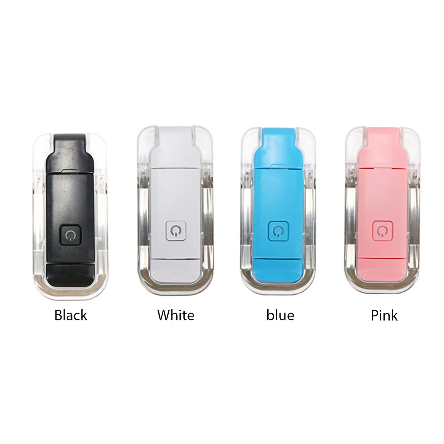 USB Rechargeable Wireless Clip-On Reading Light – 3 Light Modes, for Reading in Bed