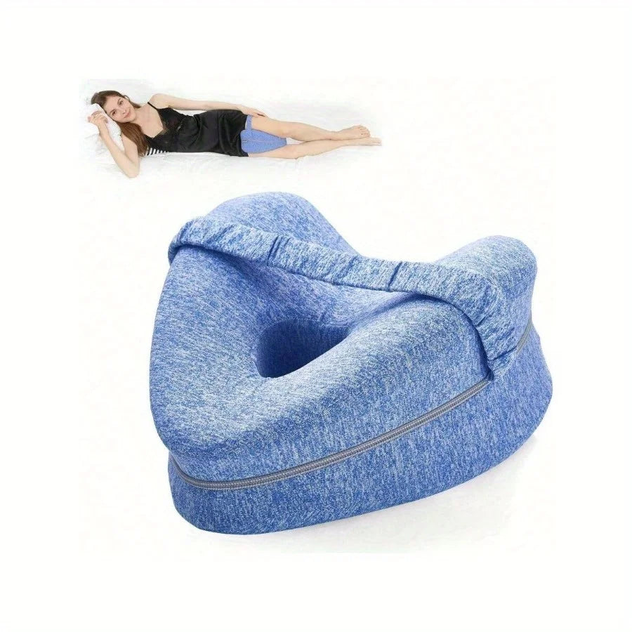 Memory Foam Knee Pillow with Side Sleeper Support - image 16