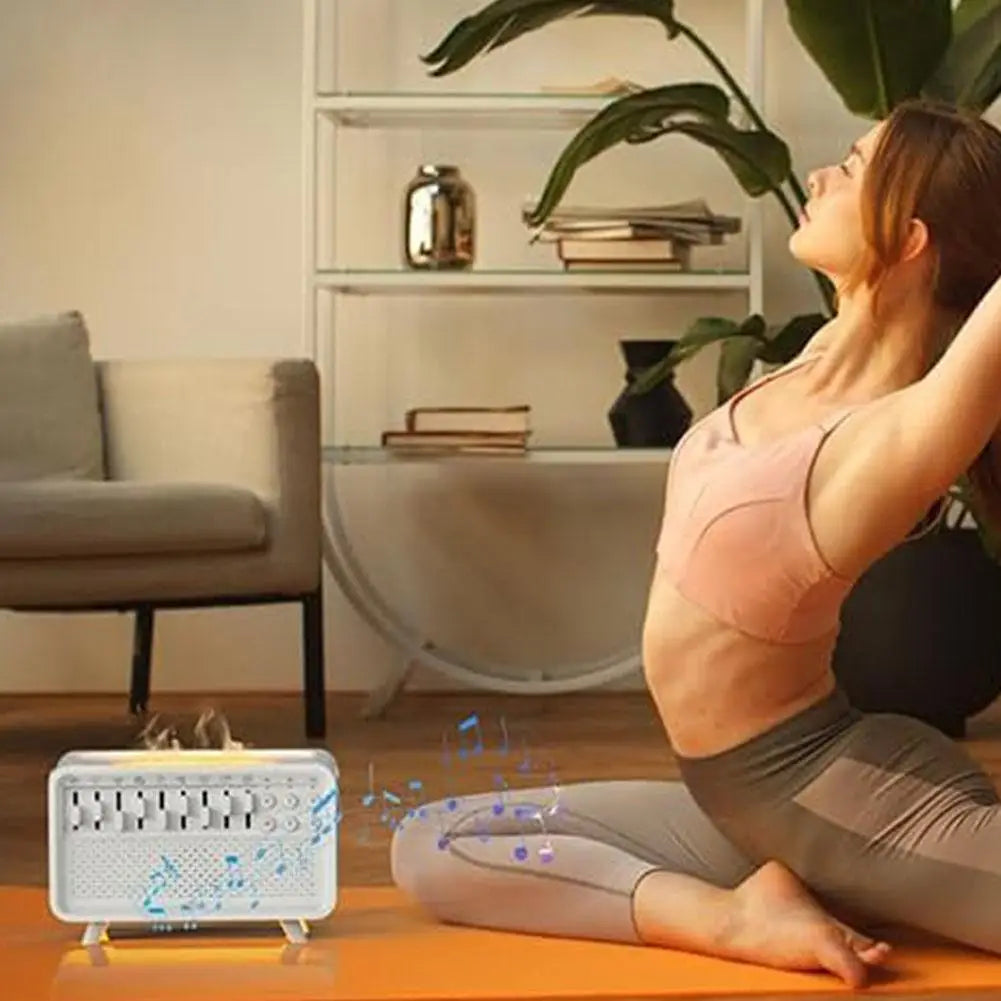 White Noise Machine with Aromatherapy, Humidifier & Night Light – Sleep Aid for Restful Sleep