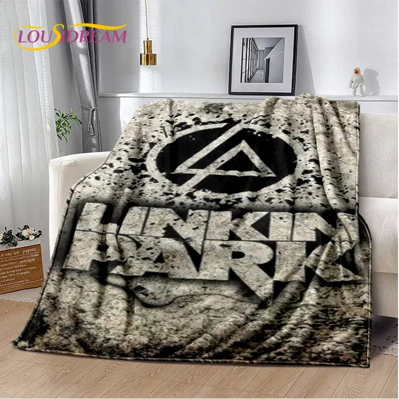 Retro Rock Band Park Soft Blankets - Linkin Park - image 51
