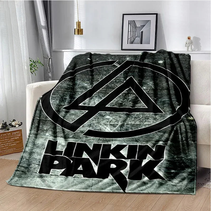 Retro Rock Band Park Soft Blankets - Linkin Park - image 6