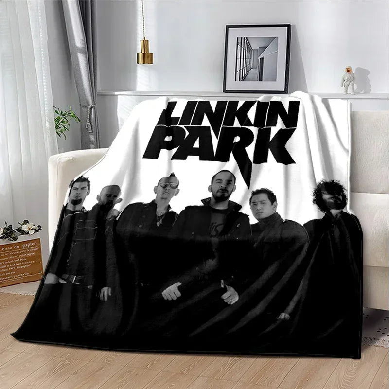 Retro Rock Band Park Soft Blankets - Linkin Park - image 7
