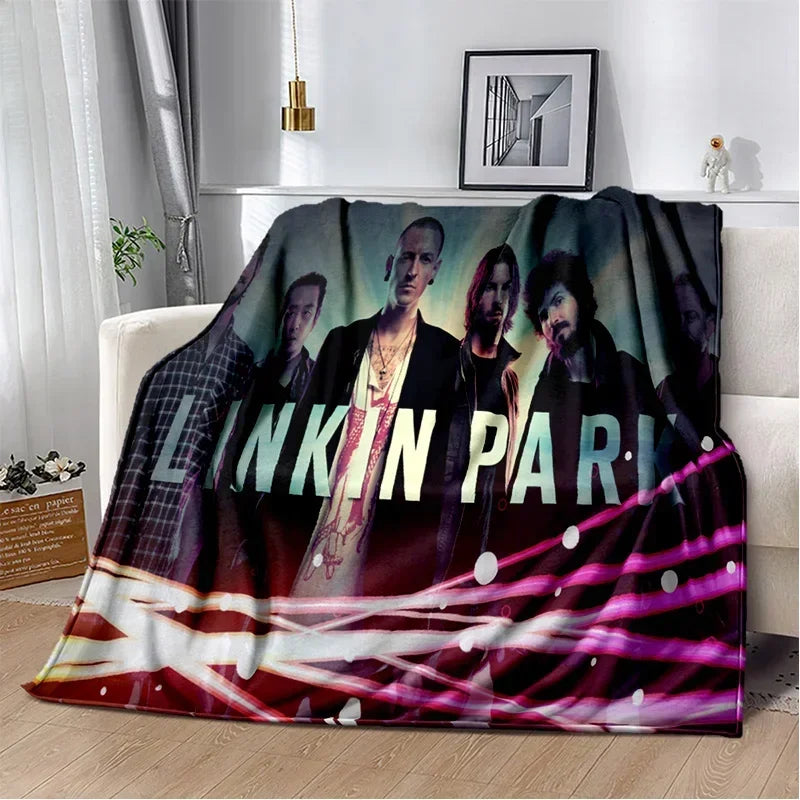 Retro Rock Band Park Soft Blankets - Linkin Park - image 21