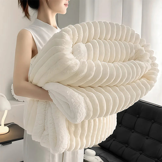 Heavy Sherpa Fleece Blanket - image 1