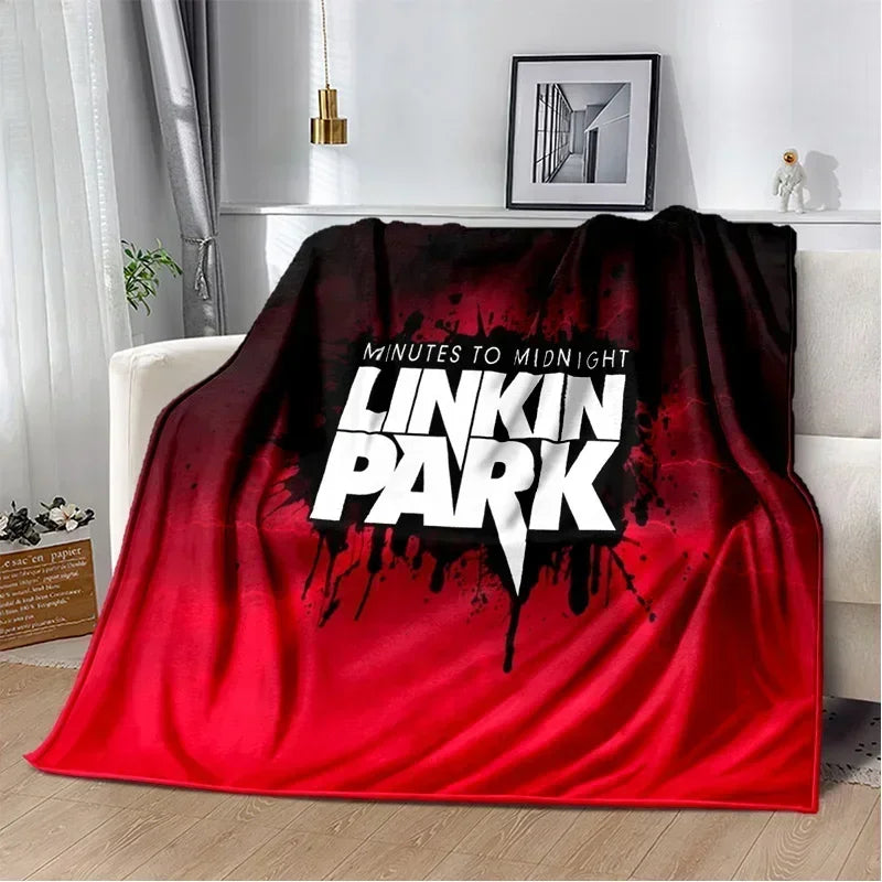 Retro Rock Band Park Soft Blankets - Linkin Park - image 11