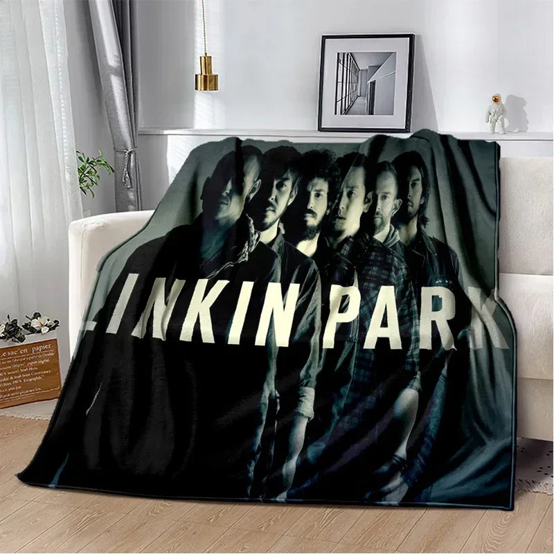 Retro Rock Band Park Soft Blankets - Linkin Park - image 15