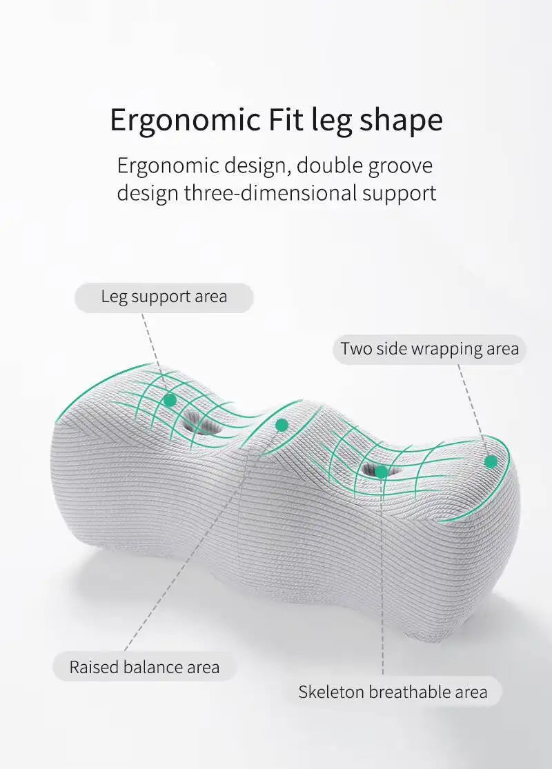Wave Shape Versatile Memory Foam Pillow - image 8