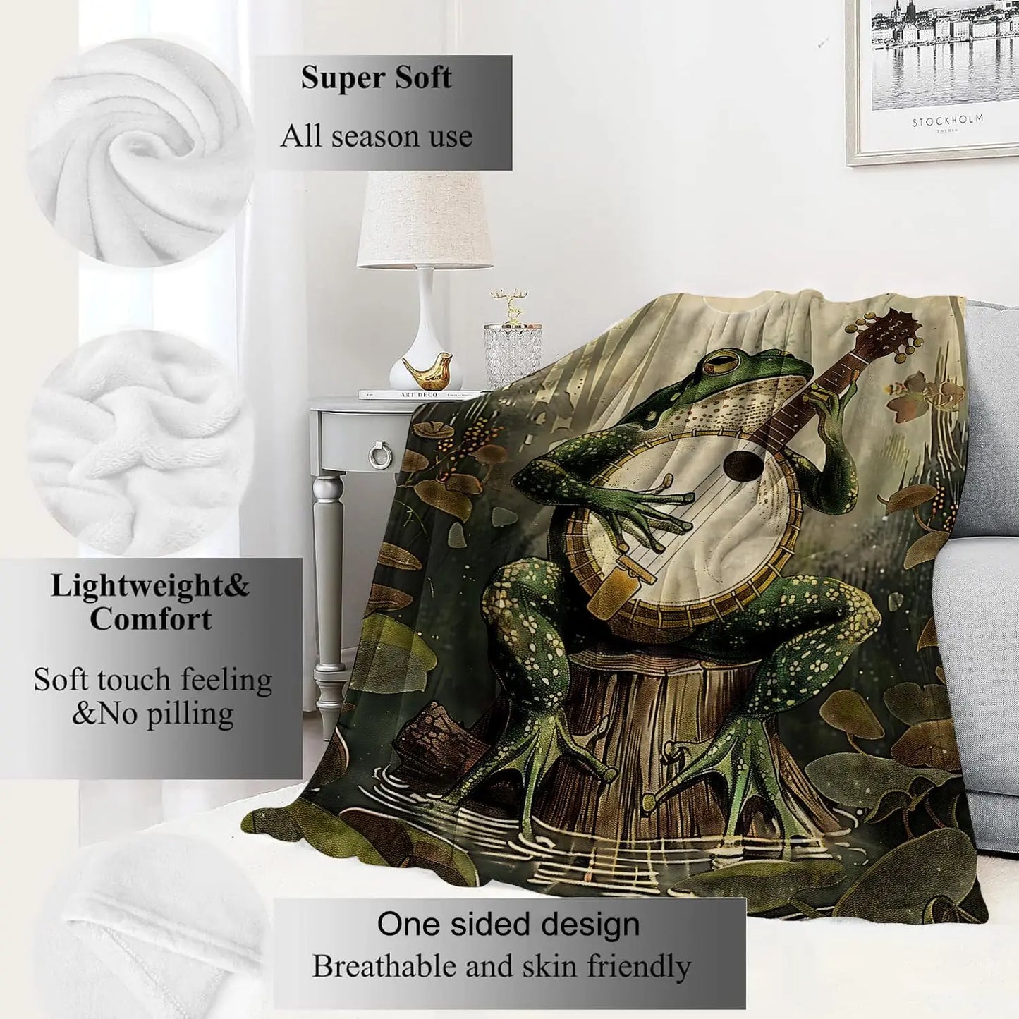 Whimsical Woodland Throw Blankets - image 2
