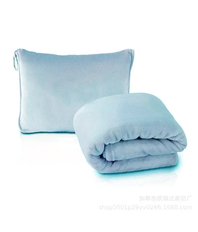 Coral Fleece Travel Blanket  Soft and Portable - image 3