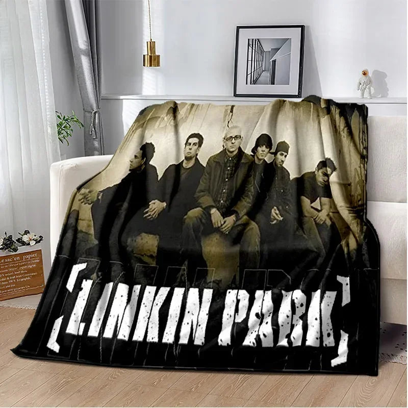 Retro Rock Band Park Soft Blankets - Linkin Park - image 25